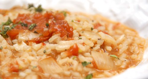 Slow-Roasted Tomato Risotto